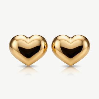 Orecchini Fabiani Bambino con Cuore in Oro 9 Kt