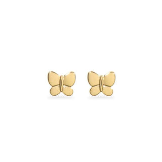 Orecchini Fabiani con farfalla in oro giallo 9Kt - Fabiani Gioiellerie