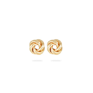 Orecchini Fabiani con nodo in oro giallo - Fabiani Gioiellerie