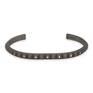 Bracciale T gioielli in titanio con diamanti 0,07Ct - Fabiani Gioiellerie