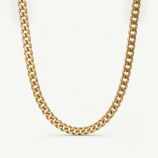 Collana Maglia Barbazzale - Placcatura Oro 18Kt