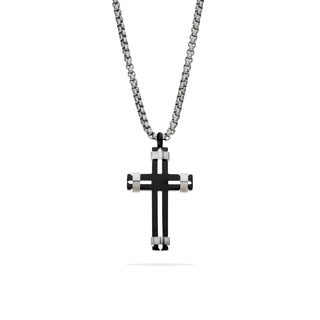 Fabiani man steel necklace