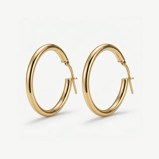 Orecchini Fabiani con Cerchi in Argento