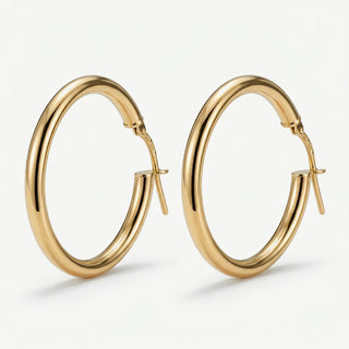 Orecchini Fabiani con Cerchi in Argento