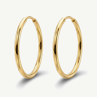 Orecchini Fabiani Cerchi Flessibili in Oro