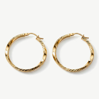 Orecchini Fabiani a Cerchio in Oro 9kt