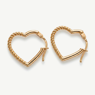 Orecchini Fabiani con Cuore in Oro 9kt