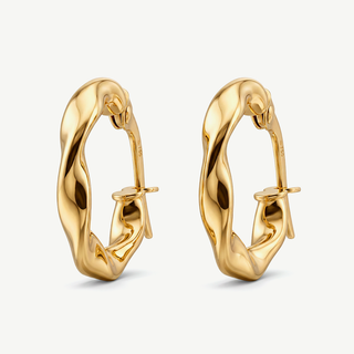 Orecchini Fabiani torchon in oro giallo 9Kt