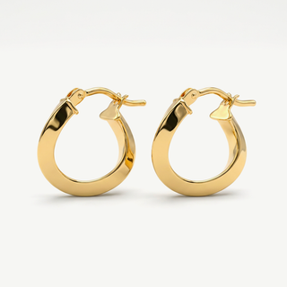 Orecchini Fabiani a Cerchio in Oro