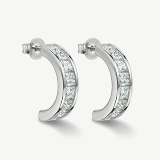 Fabiani Silver Hoop Earrings