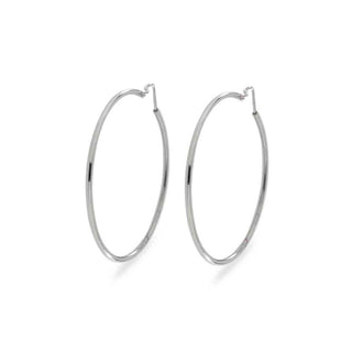 Orecchini Fabiani con canna liscia in argento 925 - Fabiani Gioiellerie