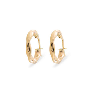 Orecchini Fabiani torchon in oro giallo 9Kt - Fabiani Gioiellerie