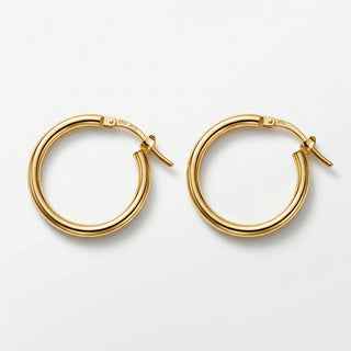Orecchini Fabiani con Cerchi in Argento