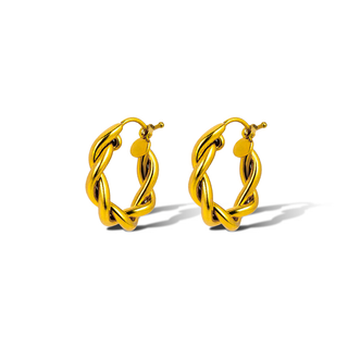 Cerchio Fabiani intrecciato in oro giallo 9Kt