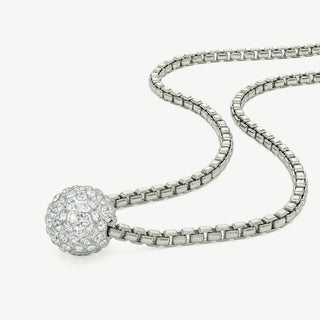 Collana Fabiani con Sfera in Argento