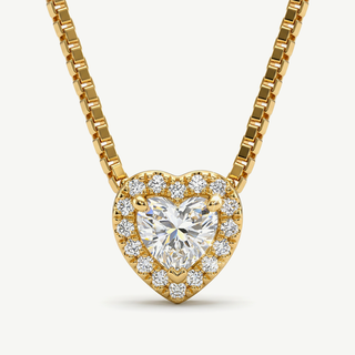 Collana Fabiani Margherita con Cuore in Argento