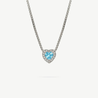Collana Fabiani Margherita con Cuore in Argento