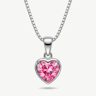 Collana Fabiani con Cuore in Argento