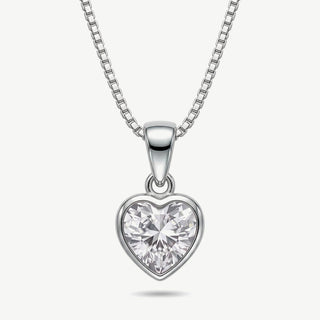 Collana Fabiani con Cuore in Argento