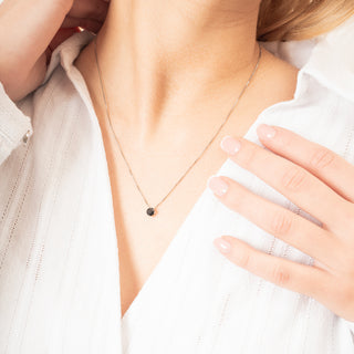 Collana Fabiani punto luce in argento 925