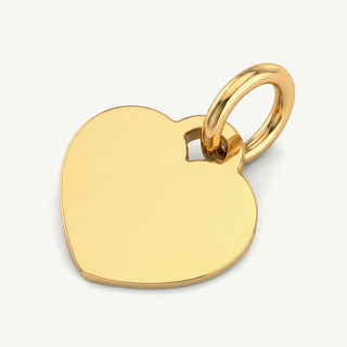 Ciondolo Fabiani cuore in oro giallo 18 Kt