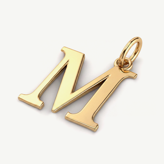 Ciondolo Lettera - M