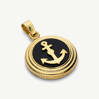 Ciondolo Fabiani ancora in oro giallo 9Kt