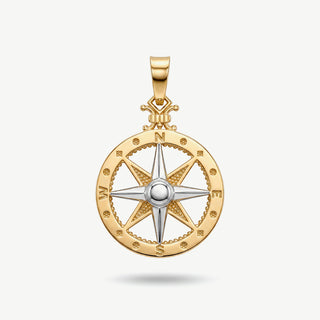 Ciondolo Fabiani Rosa dei Venti in Oro 18Kt
