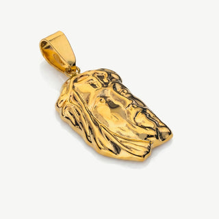 Ciondolo Fabiani Testa di Cristo in Oro 18Kt