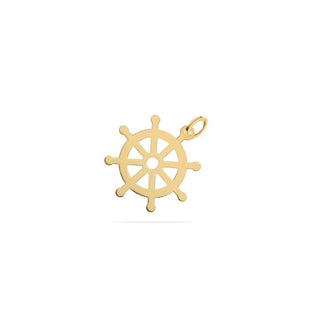 Ciondolo Fabiani timone in oro giallo 9Kt - Fabiani Gioiellerie