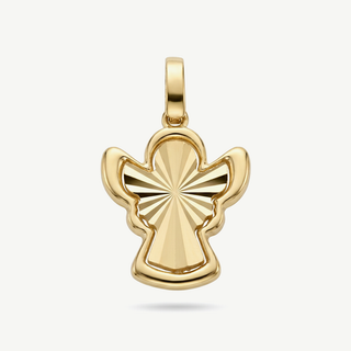 Ciondolo Fabiani Gioiellerie angelo in oro giallo 9kt