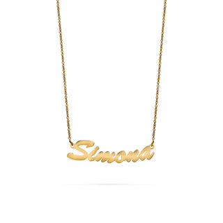 Girocollo Fabiani con nome in oro 18Kt - Fabiani Gioiellerie