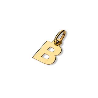 Ciondolo Fabiani iniziale B in oro giallo 9Kt