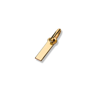 Ciondolo Fabiani iniziale "I" in oro giallo 9Kt