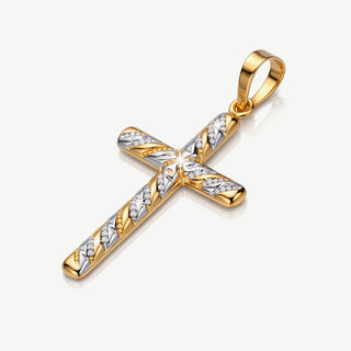 Ciondolo Fabiani Croce in Oro 18Kt