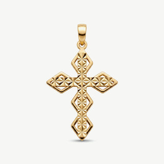 Ciondolo Fabiani Croce in Oro 9Kt