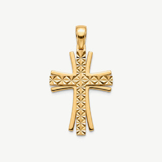 Ciondolo Fabiani Croce in Oro 9Kt