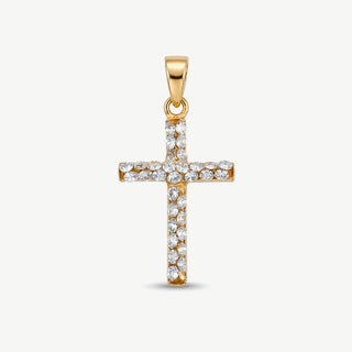 Ciondolo Fabiani Croce in Oro 9Kt