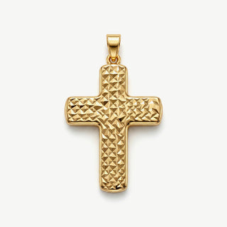 Ciondolo Fabiani Croce in Oro 9Kt