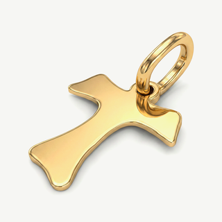 Ciondolo Fabiani Croce Tau in Oro 18kt