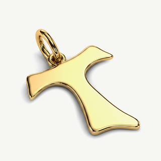 Ciondolo Fabiani Croce Tau in Oro 18kt