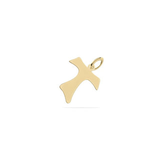 Ciondolo Fabiani croce in oro giallo 18Kt