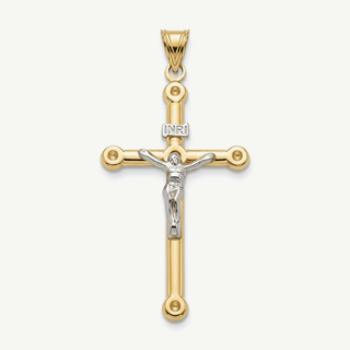 Ciondolo Fabiani Croce in Oro 9Kt