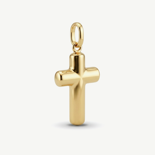 Croce Fabiani vuota in oro giallo 9kt