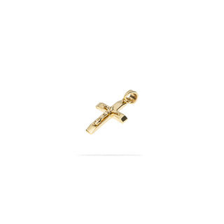 Ciondolo Fabiani croce in oro giallo 18Kt - Fabiani Gioiellerie