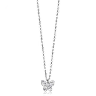 Luca Barra Butterfly Necklace