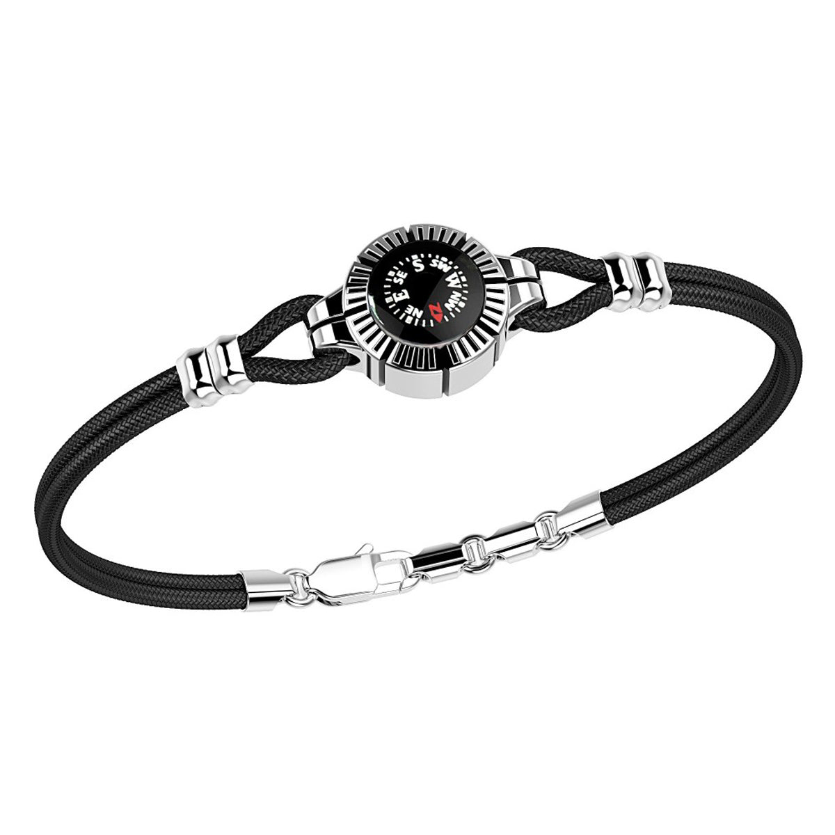 Braccialetto Magnetico Da Donna, in Acciaio Inox, Con Cristalli Braccialetto Magnetico Da Donna, in Acciaio Inox, Con Cristalli