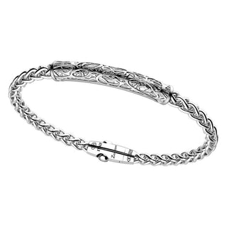 Bracciale Zancan in argento con targa - Fabiani Gioiellerie