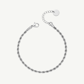 Bracciale Meridien Jewels Rope in Acciaio