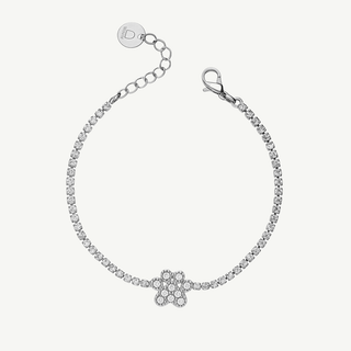Bracciale Tennis Fiore Meridien Jewels in Acciaio